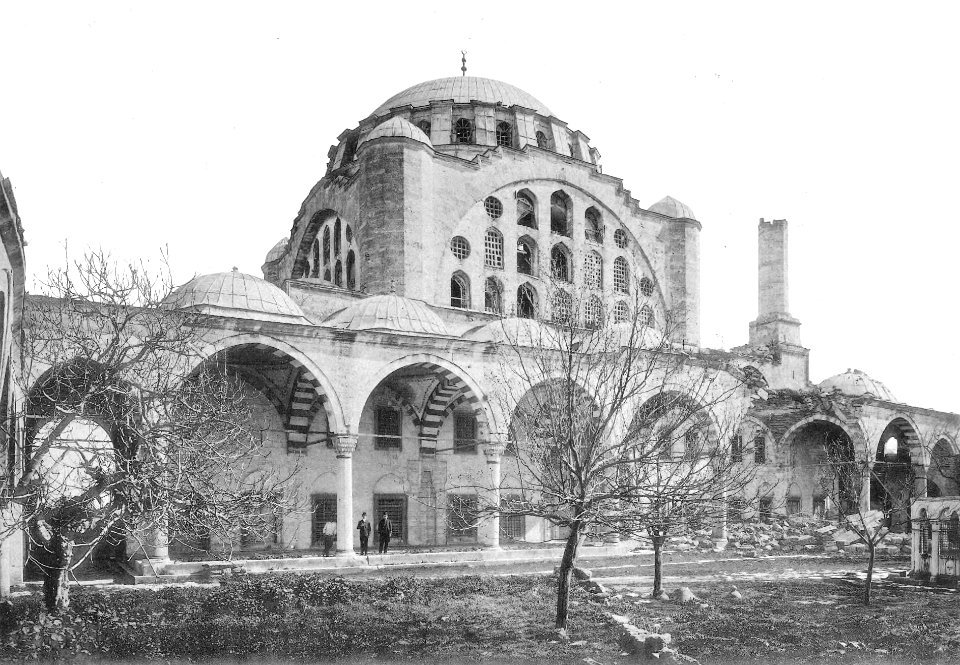 Mihrimah Mosque Edirnekapi damage Gurlitt 1912