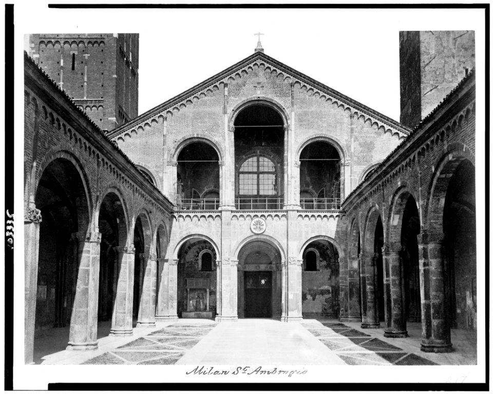 Milan. S. Ambrogio LCCN91732143