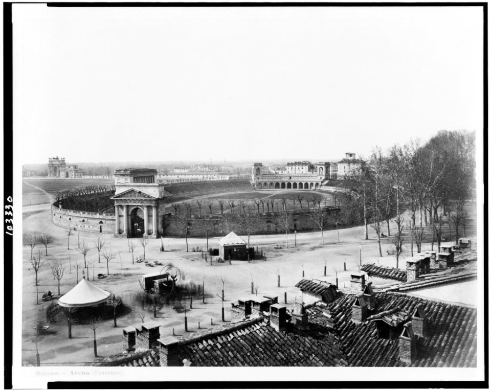Milano-Arena. (Panorama) LCCN91732134