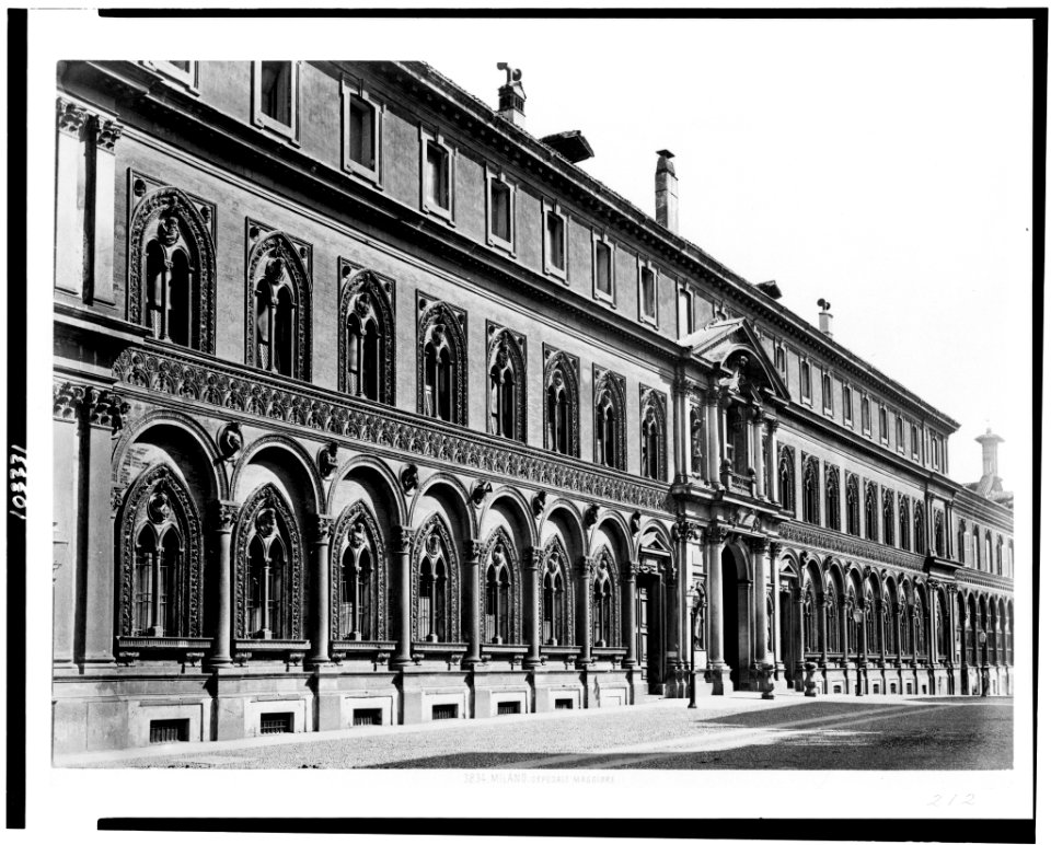 Milano. Ospedale maggiore LCCN91732135