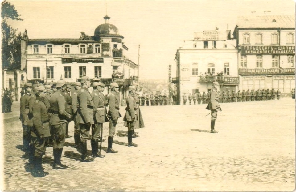 Miensk, Vysoki Rynak-Školnaja. Менск, Высокі Рынак-Школьная (06.1918) (4)