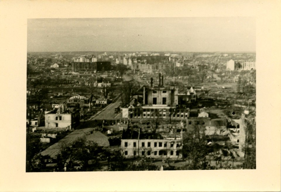 Miensk, Zacharaŭskaja-Sadovaja. Менск, Захараўская-Садовая (1941-44) (2)