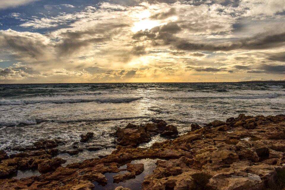 Nature landscape seashore