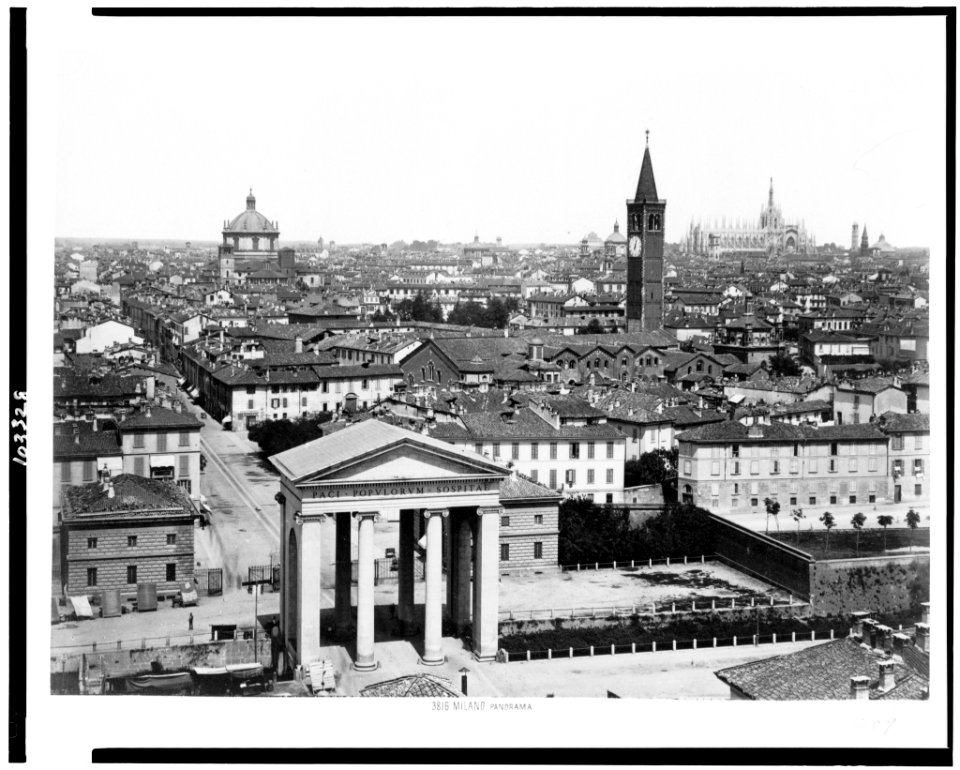 Milano. Panorama LCCN91732132