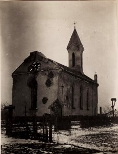 Mierow, Evangelische Kirche in der deutschen Kolonie. (23-III.1918.) (BildID 15712893)