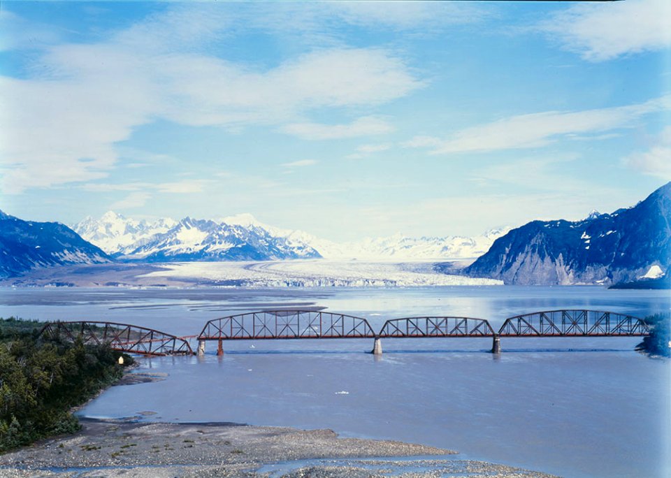 Miles Glacier Bridge, 1984