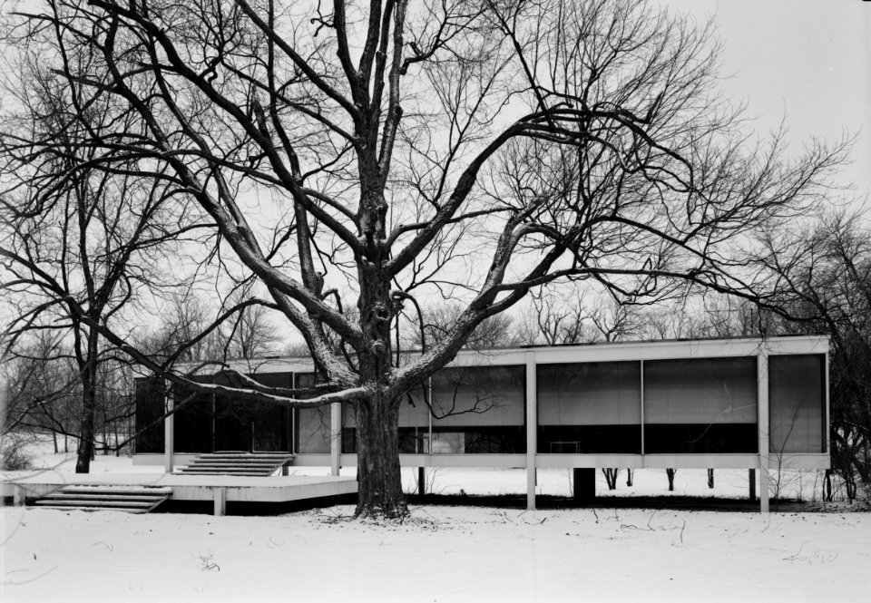 Mies van der Rohe photo Farnsworth House Plano USA 3