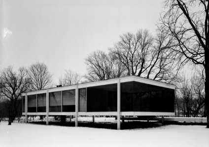 Mies van der Rohe photo Farnsworth House Plano USA 7