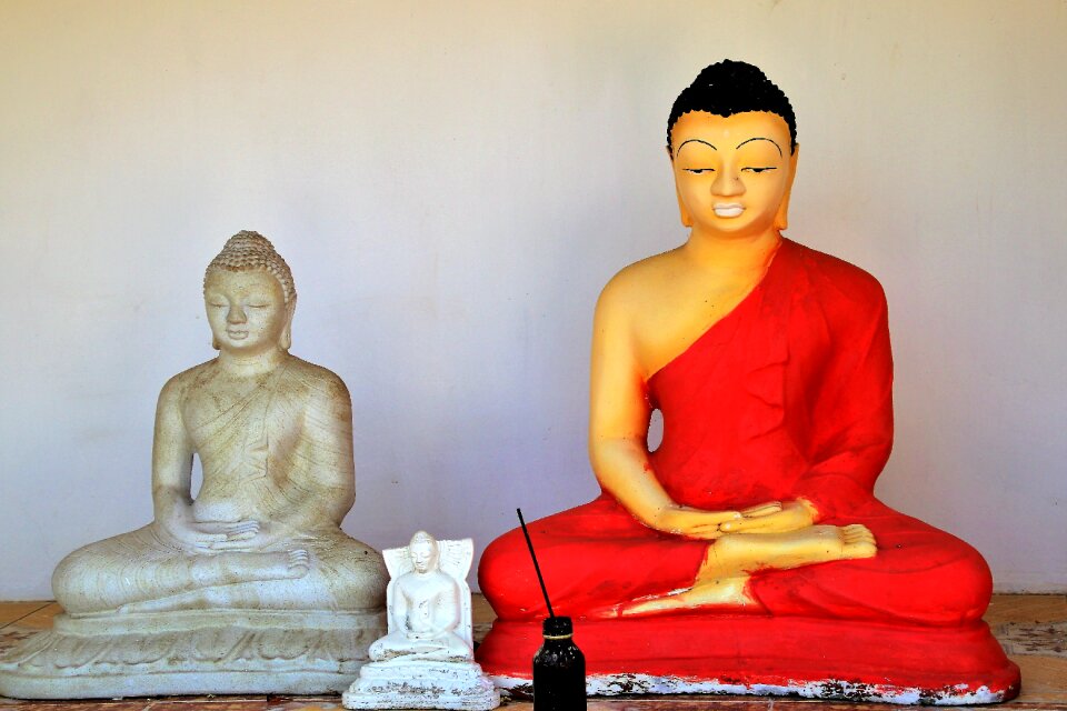 Sri lanka meditation sculpture