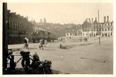 Miensk, Nizki Rynak-Niamiha. Менск, Нізкі Рынак-Няміга (1941-44)