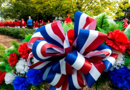 Military Order of the Cootie - wreath (close up) (15764667011)