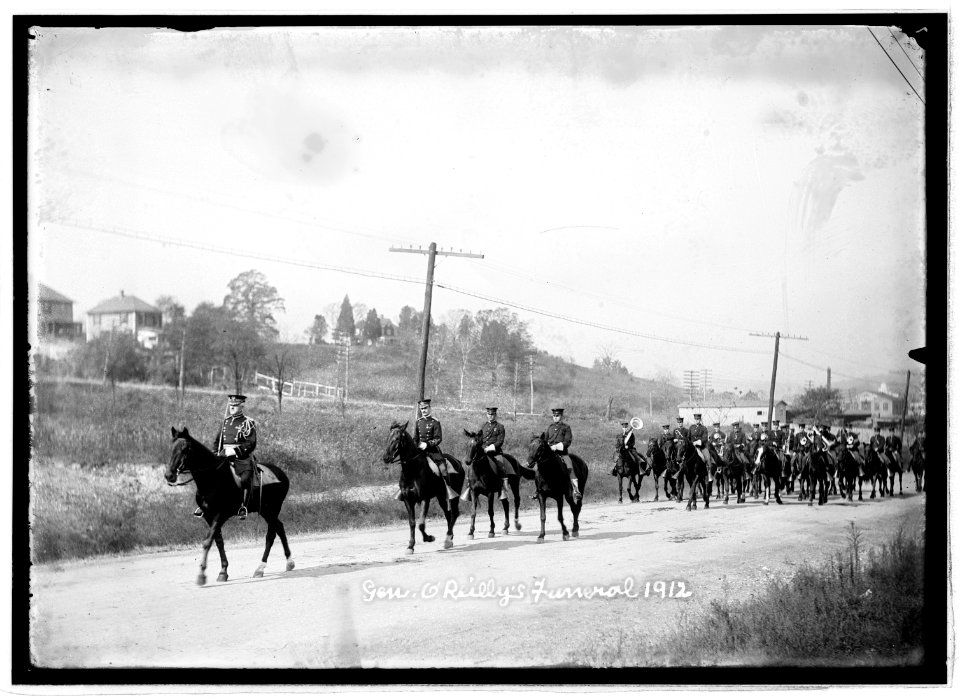 Military funeral, Gen. O'Reilly, 1912 LCCN2016851110