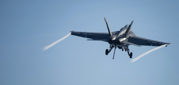 United states navy naval taking off
