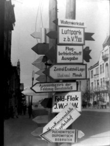 Miensk, Zacharaŭskaja-Ihumienskaja. Менск, Захараўская-Ігуменская (1941-44)