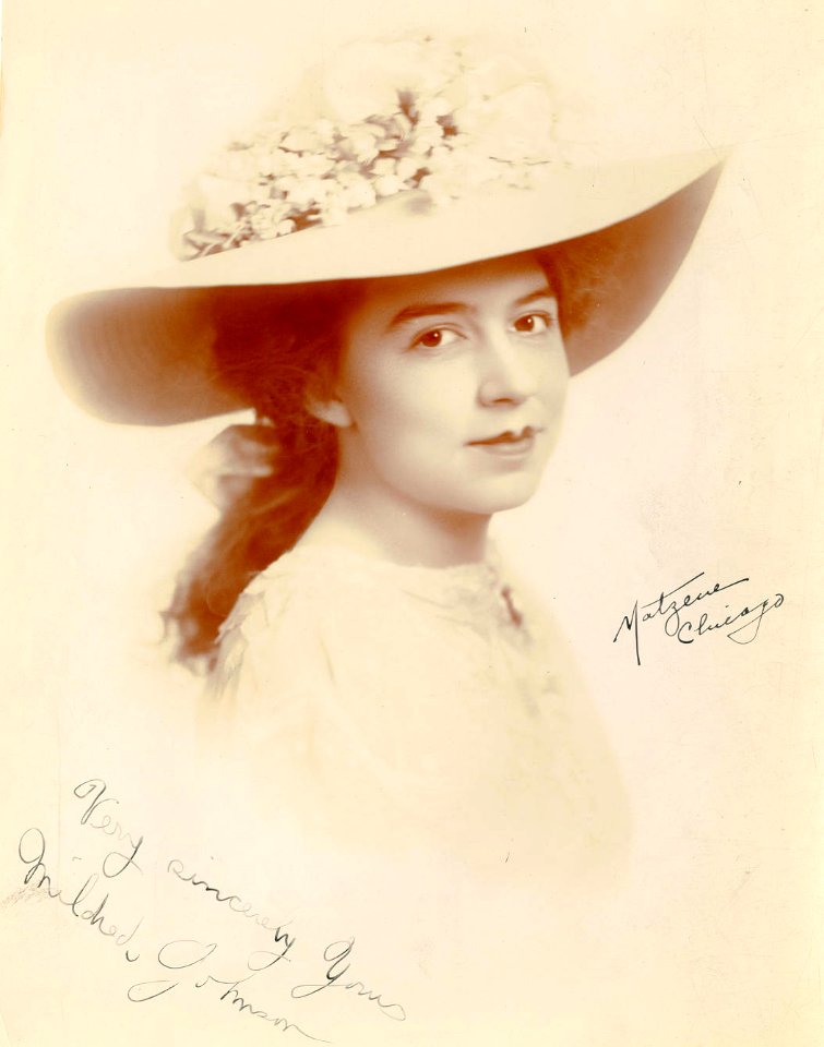 Mildred Johnson, stage actress (SAYRE 4980)