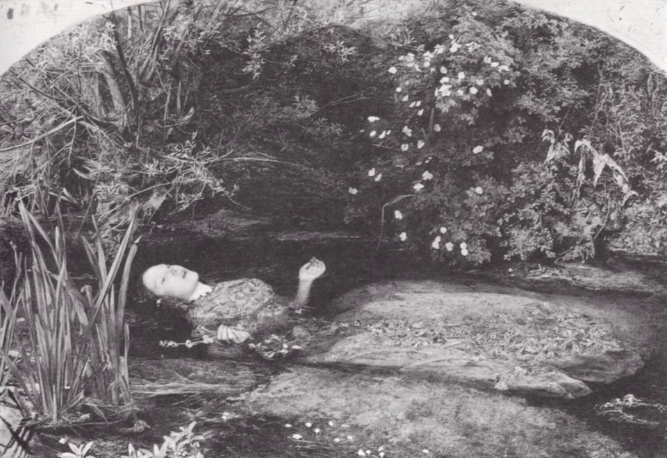 Millais, Sir John Everett - Ophelia (Zeno Fotografie)
