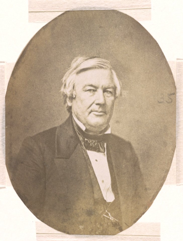 Millard Fillmore, half-length studio portrait, facing slightly right LCCN2015651552