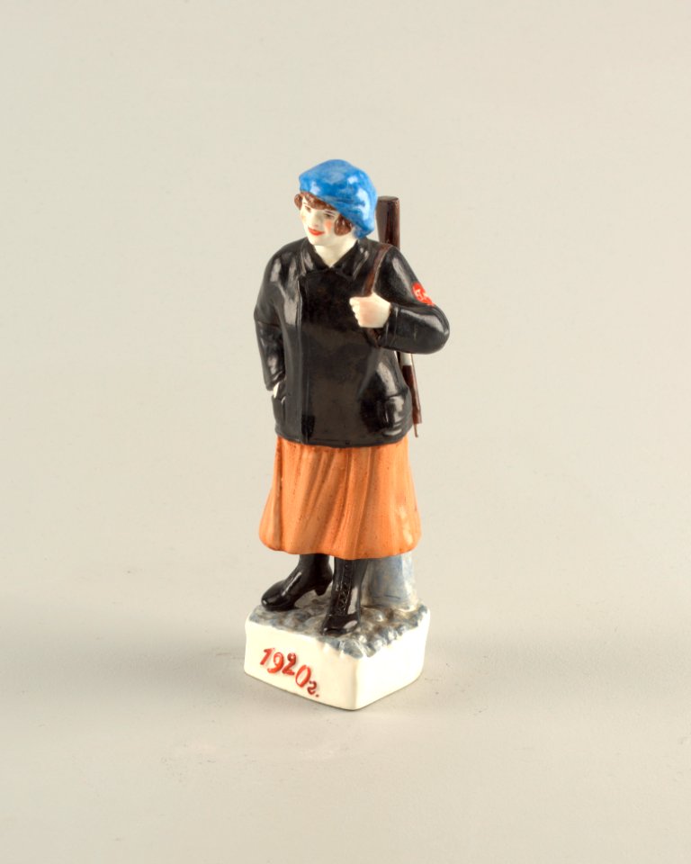 Militia Woman Figure, 1920 (CH 18632849)