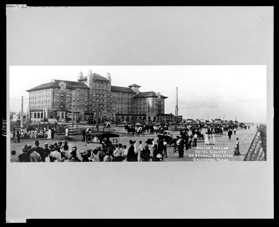 Million dollar Hotel Galvez on Seawall Boulevard, Galveston, Texas LCCN99471523