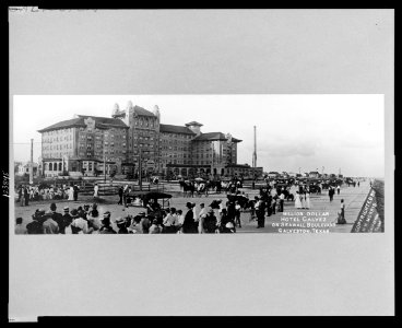 Million dollar Hotel Galvez on Seawall Boulevard, Galveston, Texas LCCN99471523