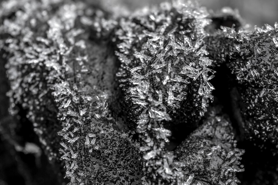 Nature crystal cold
