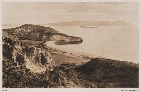 Milo La crique de Boudia - Baud-bovy Daniel Boissonnas Frédéric - 1919