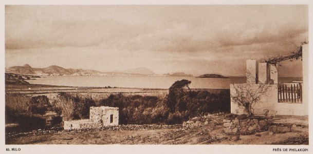 Milo Près de Philakopi - Baud-bovy Daniel Boissonnas Frédéric - 1919