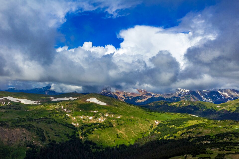 Highland landscape mountain