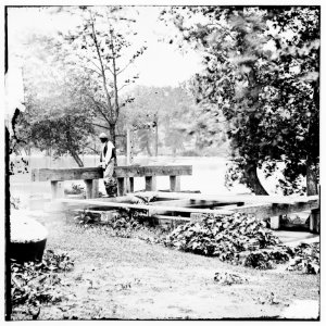 Mill dam on appomattox river