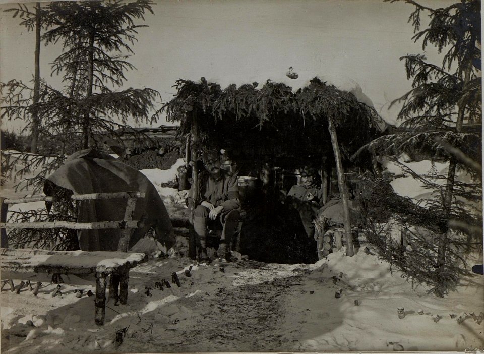 Minenwerfer F.J.Baon Nro.28. Lopuszno, 29.I.1916. (BildID 15453831)