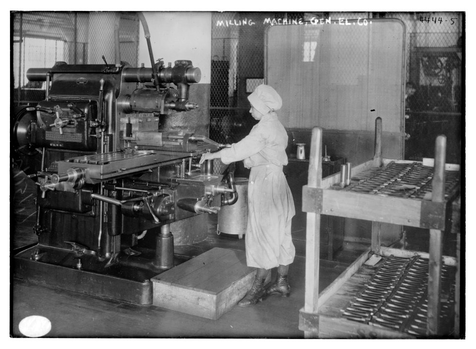 Milling machine, Gen. El. Co. LCCN2014706064