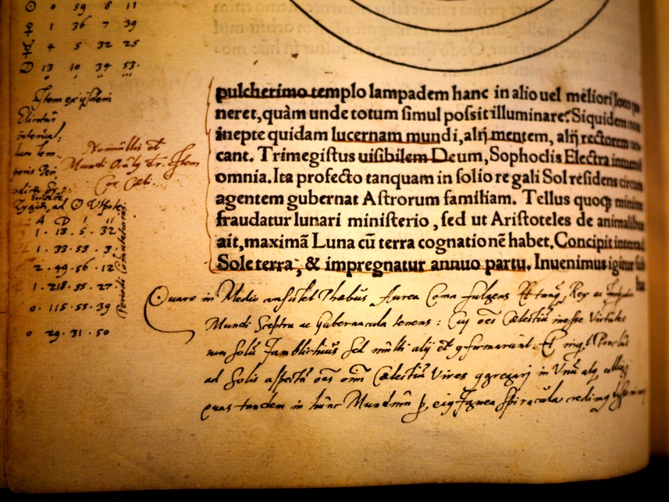 Nicolai Copernici Torinensis De revolutionibus orbium coelestium - Détail 2