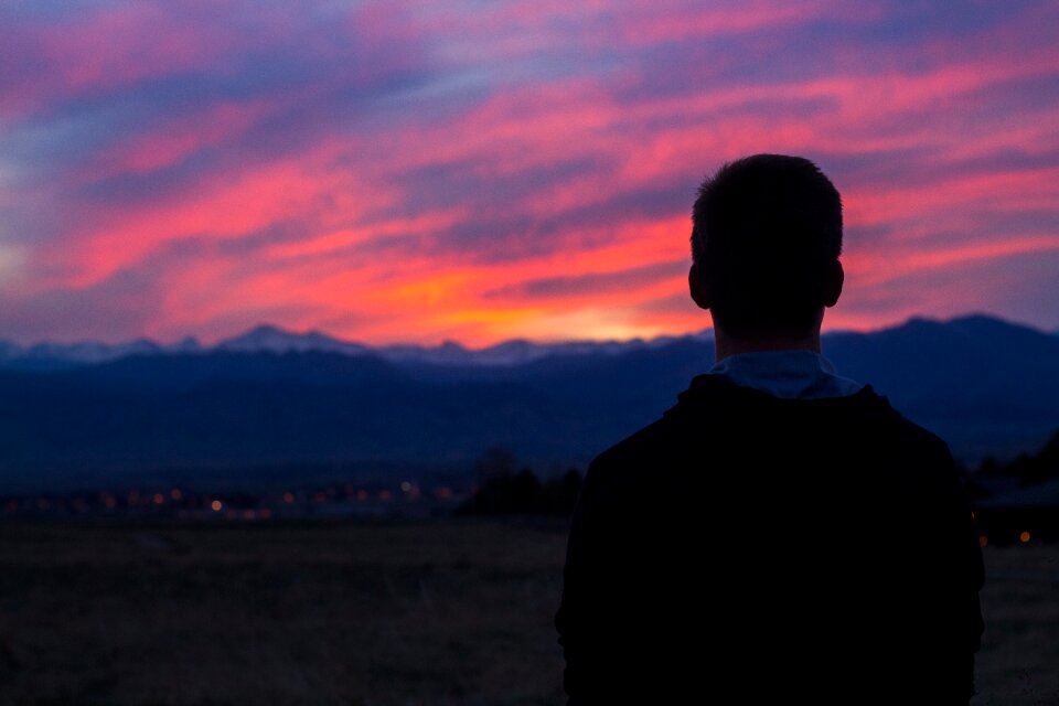 Clouds sunset sunrise