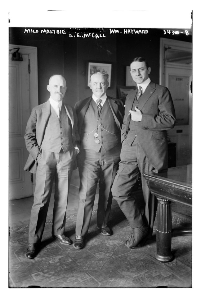 Milo Maltbie, E.E. McCall, Wm. Hayward LCCN2014698727