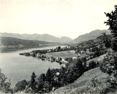 Milstatt und Milstättersee um 1898 photo