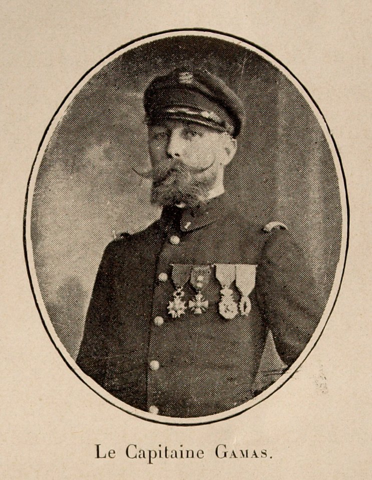Nieuport 1915-Capitaine Gamas