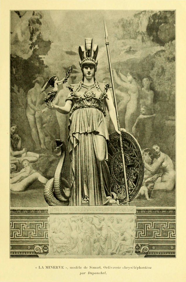 Minerve par Simart et Duponchel - Bouilhet 1910 - Internet Archive