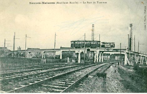 Nicolle - NEUVES-MAISONS - Le Pont du Tramway