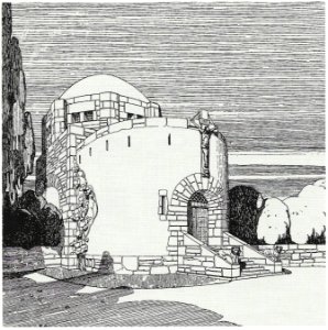 Minden Entwurf Friedhofskapelle 1904