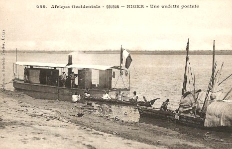 Niger-Une vedette postale (AOF)