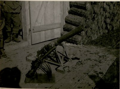 Minenwerfer in Villach. (Kriegsmaterial-Sammelstelle.) (BildID 15512511)