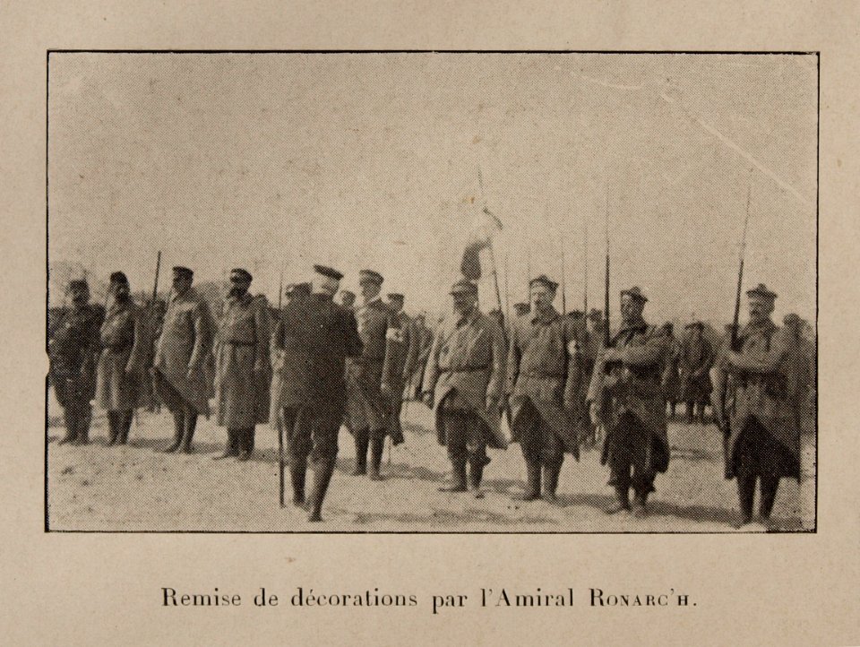 Nieuport 1915-Amiral Ronarc'h-remise de décorations