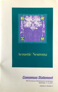 NIH 1991 Consensus Panel Acoustic Neuroma - cover