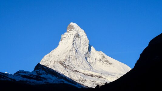 Matterhorn zermatt swiss photo