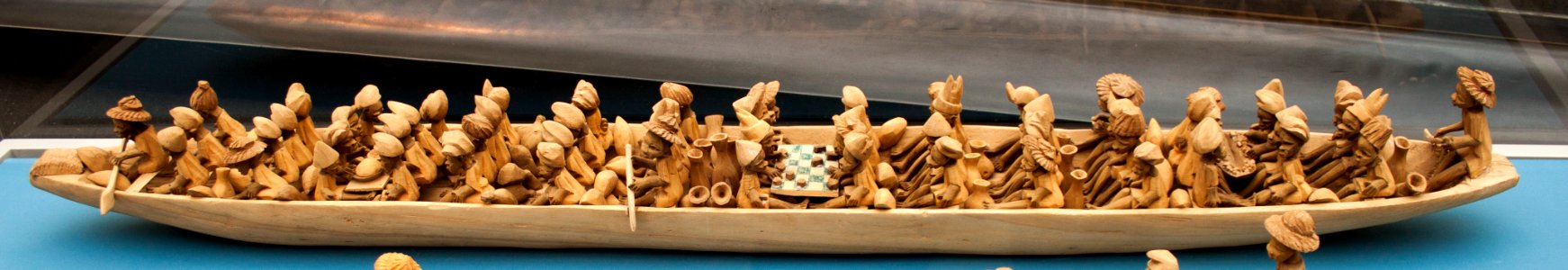 Nigeria, Yoruba boat, model in the Vatican Museums-3 photo