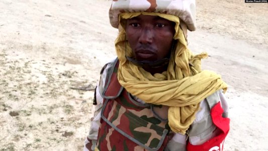 Nigerien soldier near Diffa 2016