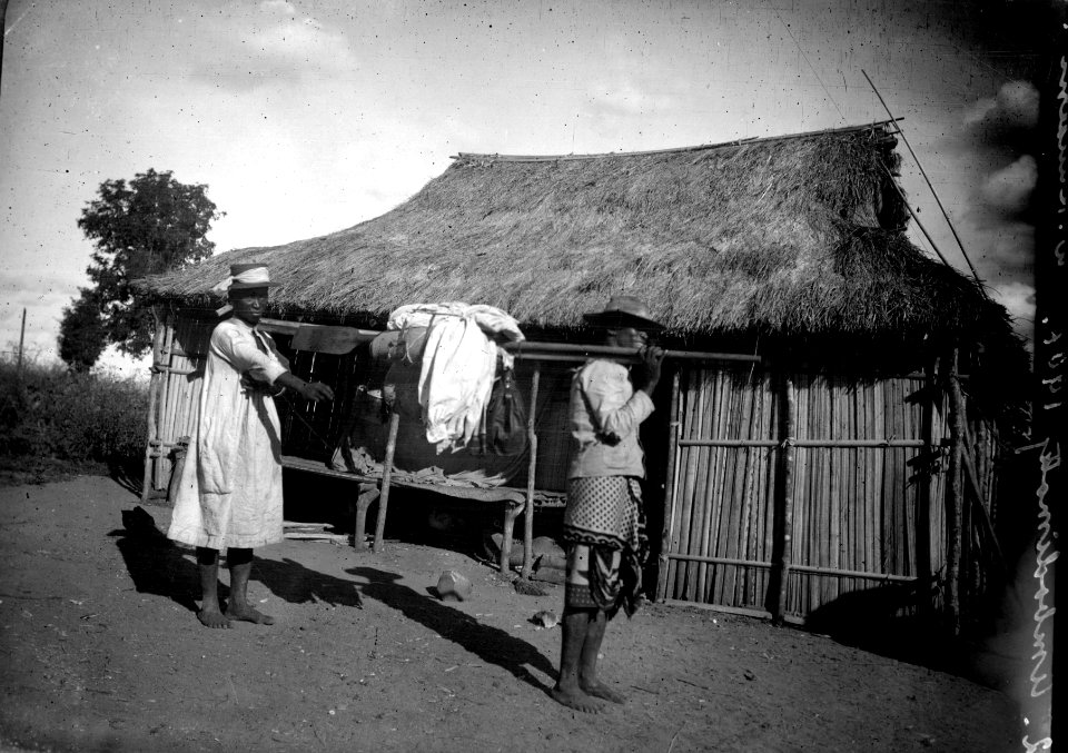 Mina bärare, två antimorer. Madagaskar - SMVK - 021895