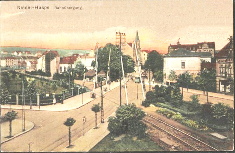 Niederhaspe Bahnuebergang