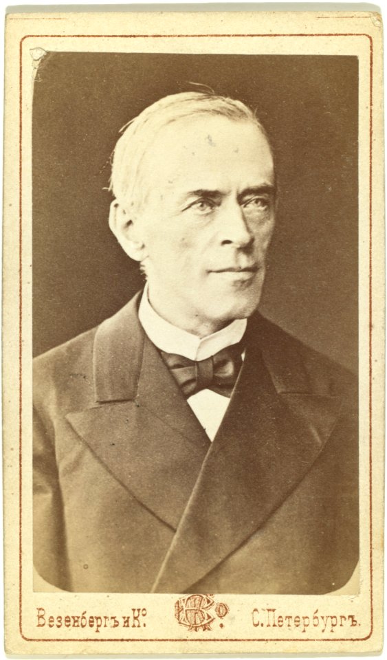 Nikolai Khristianovich Bunge, head-and-shoulders portrait, facing slightly right LCCN99615553