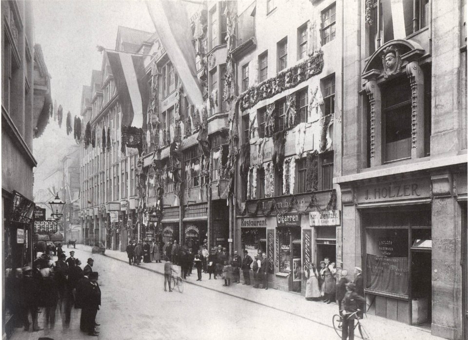 Nikolaistrasse Leipzig 1913